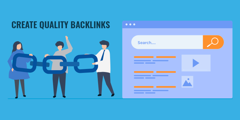 Create quality backlinks