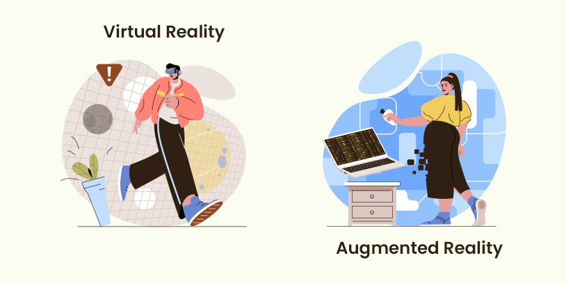 VR AR Virtuala augmented Reality